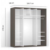 DRESSING LEX 201-218-66 C GRI/BIP/O